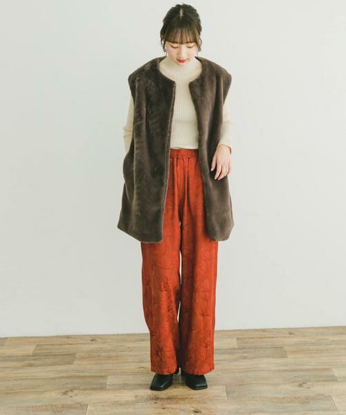 URBAN RESEARCH ITEMS / アーバンリサーチ アイテムズ その他パンツ | サテンジャガードイージーパンツ | 詳細3