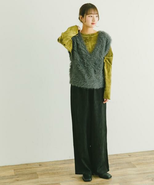 URBAN RESEARCH ITEMS / アーバンリサーチ アイテムズ その他パンツ | サテンジャガードイージーパンツ | 詳細20