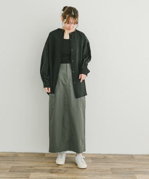 URBAN RESEARCH ITEMS / アーバンリサーチ アイテムズ スカート | アウトポケットロングスカート | 詳細3