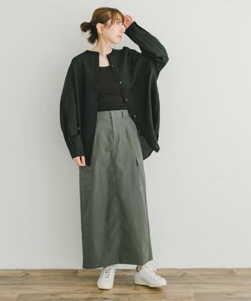 URBAN RESEARCH ITEMS / アーバンリサーチ アイテムズ スカート | アウトポケットロングスカート | 詳細4