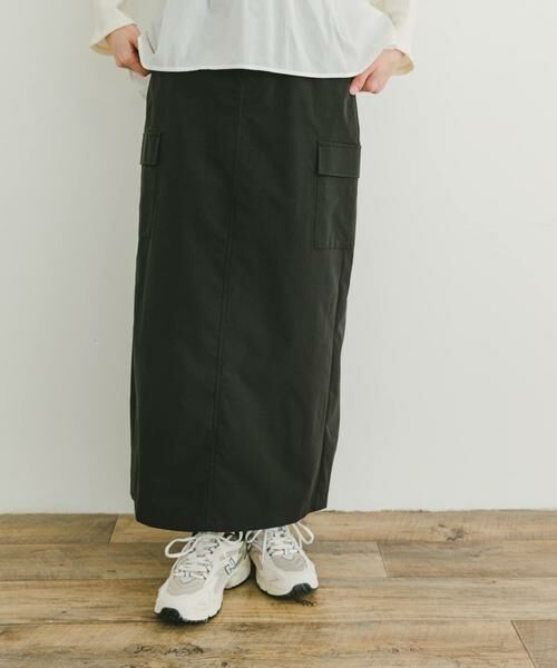 URBAN RESEARCH ITEMS / アーバンリサーチ アイテムズ スカート | アウトポケットロングスカート | 詳細8