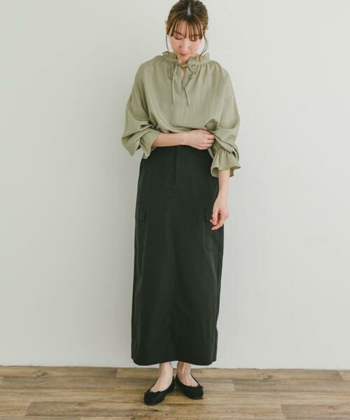 URBAN RESEARCH ITEMS / アーバンリサーチ アイテムズ スカート | アウトポケットロングスカート | 詳細12