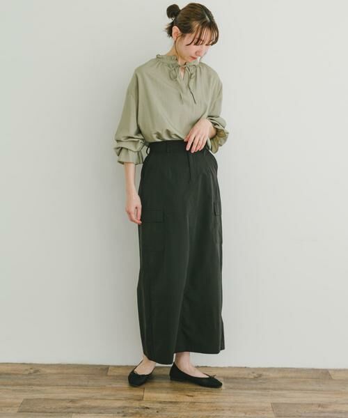 URBAN RESEARCH ITEMS / アーバンリサーチ アイテムズ スカート | アウトポケットロングスカート | 詳細13