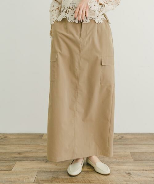 URBAN RESEARCH ITEMS / アーバンリサーチ アイテムズ スカート | アウトポケットロングスカート | 詳細16