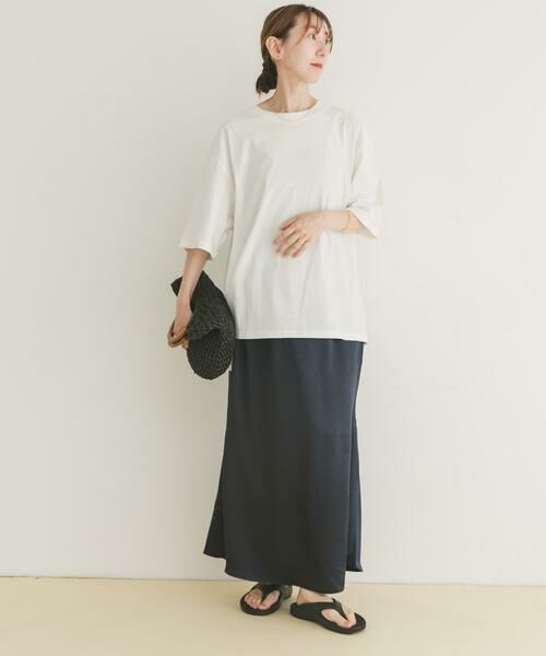 URBAN RESEARCH ITEMS / アーバンリサーチ アイテムズ スカート | サテンマーメイドスカート | 詳細3