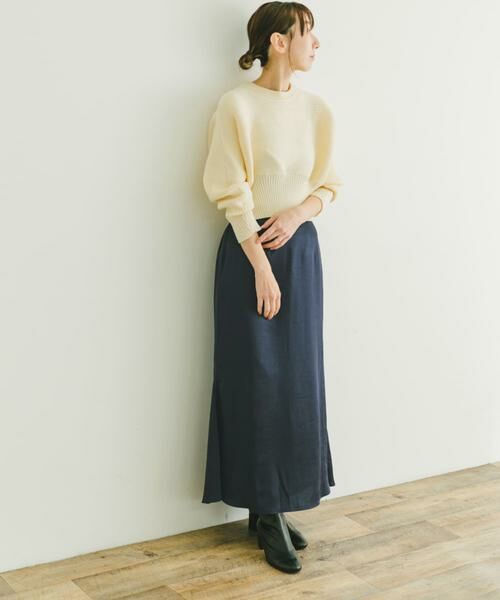 URBAN RESEARCH ITEMS / アーバンリサーチ アイテムズ スカート | サテンマーメイドスカート | 詳細7
