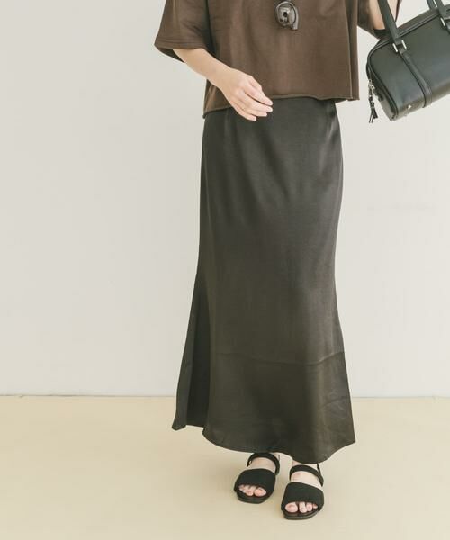 URBAN RESEARCH ITEMS / アーバンリサーチ アイテムズ スカート | サテンマーメイドスカート | 詳細10