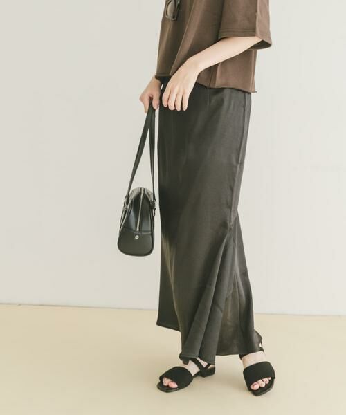URBAN RESEARCH ITEMS / アーバンリサーチ アイテムズ スカート | サテンマーメイドスカート | 詳細11