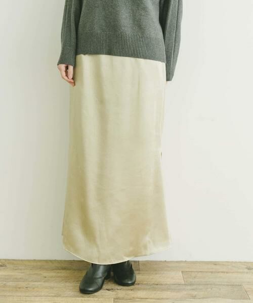 URBAN RESEARCH ITEMS / アーバンリサーチ アイテムズ スカート | サテンマーメイドスカート | 詳細22