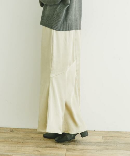 URBAN RESEARCH ITEMS / アーバンリサーチ アイテムズ スカート | サテンマーメイドスカート | 詳細23