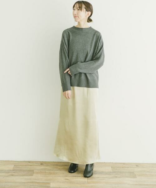 URBAN RESEARCH ITEMS / アーバンリサーチ アイテムズ スカート | サテンマーメイドスカート | 詳細24