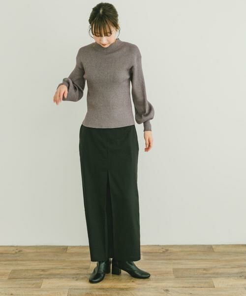 URBAN RESEARCH ITEMS / アーバンリサーチ アイテムズ スカート | ストレッチセンタータックスカート | 詳細3