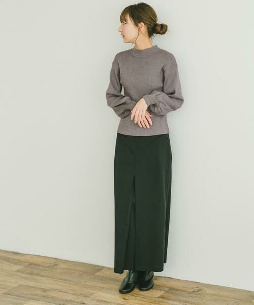 URBAN RESEARCH ITEMS / アーバンリサーチ アイテムズ スカート | ストレッチセンタータックスカート | 詳細5