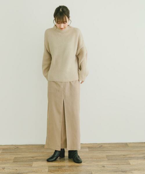 URBAN RESEARCH ITEMS / アーバンリサーチ アイテムズ スカート | ストレッチセンタータックスカート | 詳細16