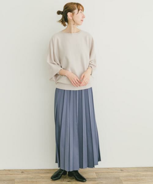 URBAN RESEARCH ITEMS / アーバンリサーチ アイテムズ スカート | マットサテンランダムプリーツスカート | 詳細6