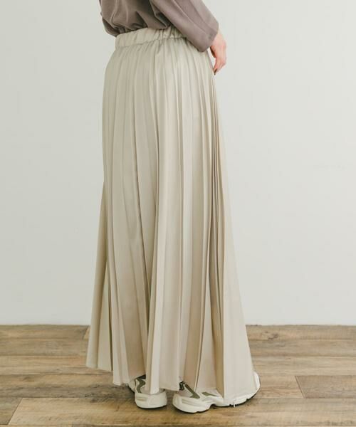 URBAN RESEARCH ITEMS / アーバンリサーチ アイテムズ スカート | マットサテンランダムプリーツスカート | 詳細21