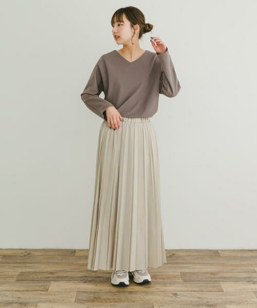 URBAN RESEARCH ITEMS / アーバンリサーチ アイテムズ スカート | マットサテンランダムプリーツスカート | 詳細22