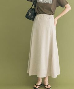 URBAN RESEARCH ITEMS / アーバンリサーチ アイテムズ スカート | リネンライクマキシスカート