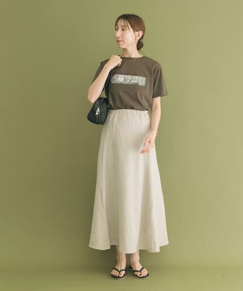 URBAN RESEARCH ITEMS / アーバンリサーチ アイテムズ スカート | リネンライクマキシスカート | 詳細11