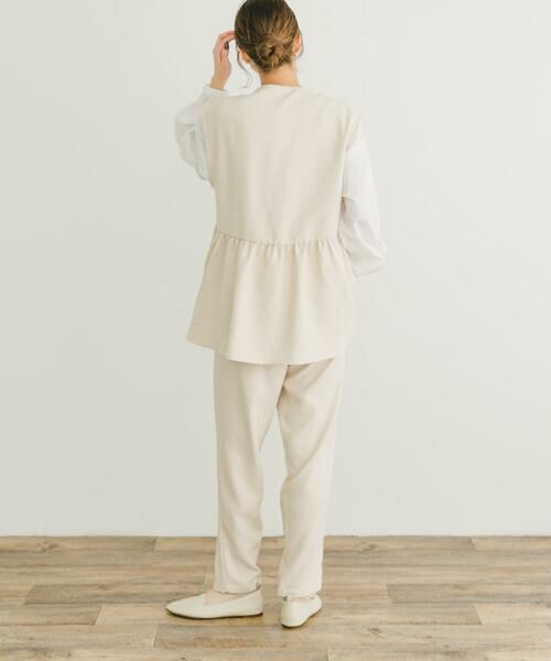 URBAN RESEARCH ITEMS / アーバンリサーチ アイテムズ セットアップ | ペプラムブラウス×パンツ3セット | 詳細16