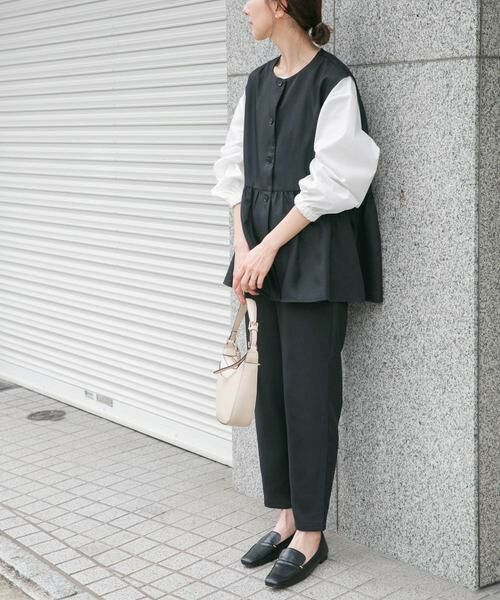 URBAN RESEARCH ITEMS / アーバンリサーチ アイテムズ セットアップ | ペプラムブラウス×パンツ3セット | 詳細22