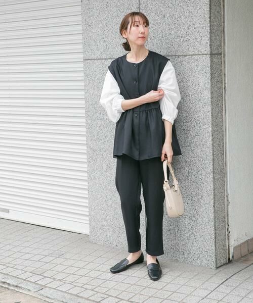 URBAN RESEARCH ITEMS / アーバンリサーチ アイテムズ セットアップ | ペプラムブラウス×パンツ3セット | 詳細24