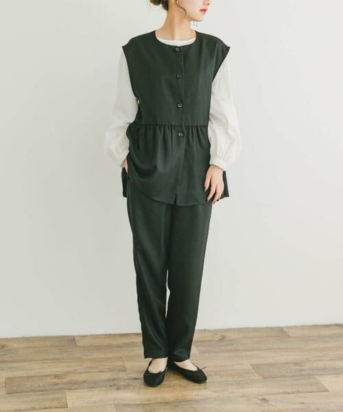 URBAN RESEARCH ITEMS / アーバンリサーチ アイテムズ セットアップ | ペプラムブラウス×パンツ3セット | 詳細26