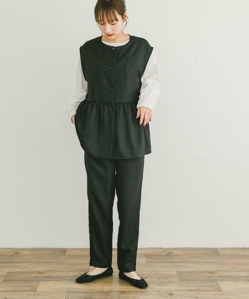URBAN RESEARCH ITEMS / アーバンリサーチ アイテムズ セットアップ | ペプラムブラウス×パンツ3セット | 詳細27