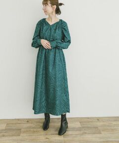 URBAN RESEARCH ITEMS / アーバンリサーチ アイテムズ ワンピース | ジャガードロングスリーブワンピース