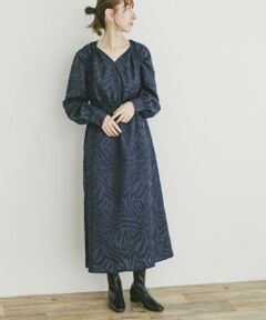 URBAN RESEARCH ITEMS / アーバンリサーチ アイテムズ ワンピース | ジャガードロングスリーブワンピース
