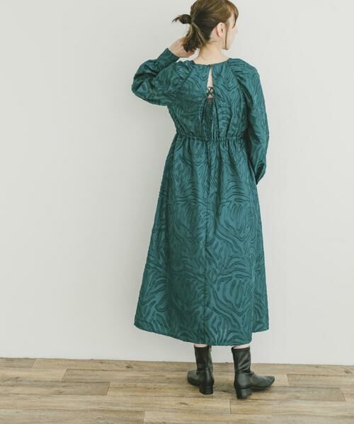 URBAN RESEARCH ITEMS / アーバンリサーチ アイテムズ ワンピース | ジャガードロングスリーブワンピース | 詳細4