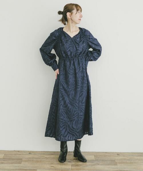 URBAN RESEARCH ITEMS / アーバンリサーチ アイテムズ ワンピース | ジャガードロングスリーブワンピース | 詳細12