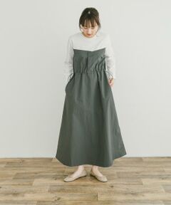 URBAN RESEARCH ITEMS / アーバンリサーチ アイテムズ ワンピース | ドッキングナイロンワンピース