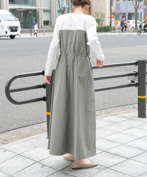 URBAN RESEARCH ITEMS / アーバンリサーチ アイテムズ ワンピース | ドッキングナイロンワンピース | 詳細3