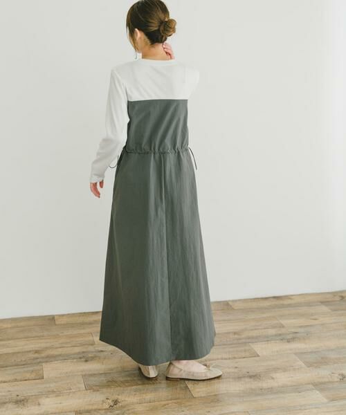 URBAN RESEARCH ITEMS / アーバンリサーチ アイテムズ ワンピース | ドッキングナイロンワンピース | 詳細9