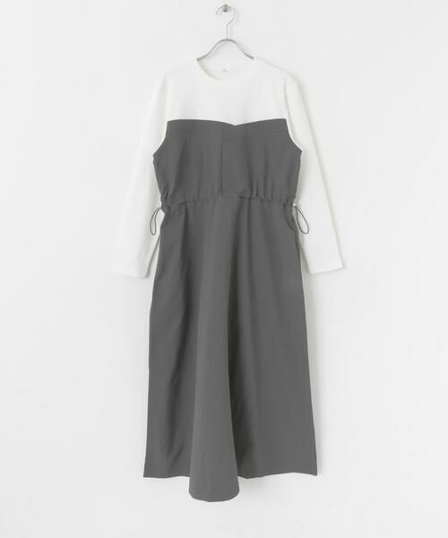 URBAN RESEARCH ITEMS / アーバンリサーチ アイテムズ ワンピース | ドッキングナイロンワンピース | 詳細10