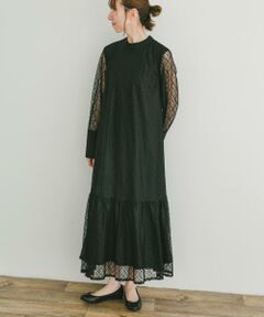 URBAN RESEARCH ITEMS / アーバンリサーチ アイテムズ ワンピース | シアーハイネックワンピース