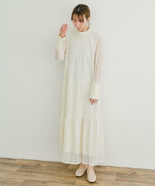 URBAN RESEARCH ITEMS / アーバンリサーチ アイテムズ ワンピース | シアーハイネックワンピース | 詳細3