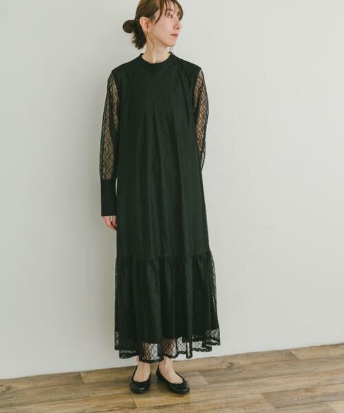 URBAN RESEARCH ITEMS / アーバンリサーチ アイテムズ ワンピース | シアーハイネックワンピース | 詳細11