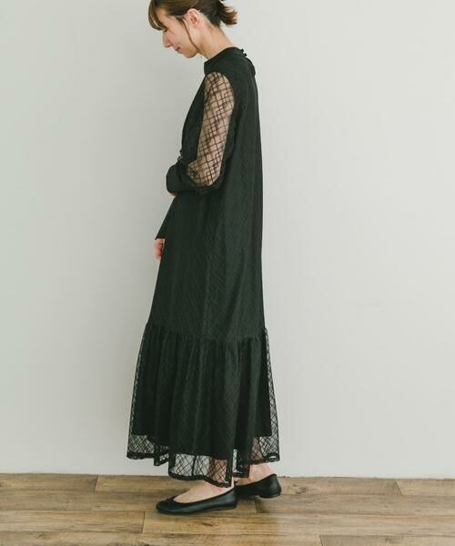 URBAN RESEARCH ITEMS / アーバンリサーチ アイテムズ ワンピース | シアーハイネックワンピース | 詳細13