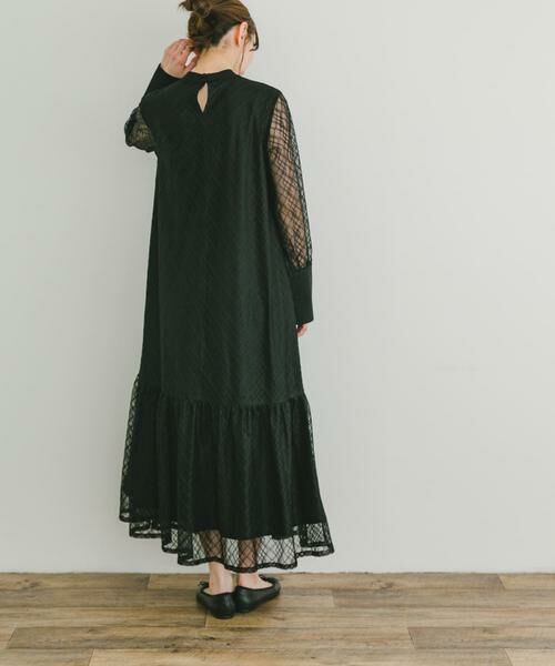 URBAN RESEARCH ITEMS / アーバンリサーチ アイテムズ ワンピース | シアーハイネックワンピース | 詳細15