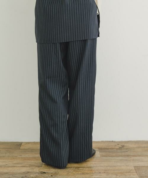 URBAN RESEARCH ITEMS / アーバンリサーチ アイテムズ セットアップ | ストライプキャミソール×イージーパンツセット | 詳細10