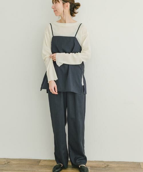 URBAN RESEARCH ITEMS / アーバンリサーチ アイテムズ セットアップ | ストライプキャミソール×イージーパンツセット | 詳細3