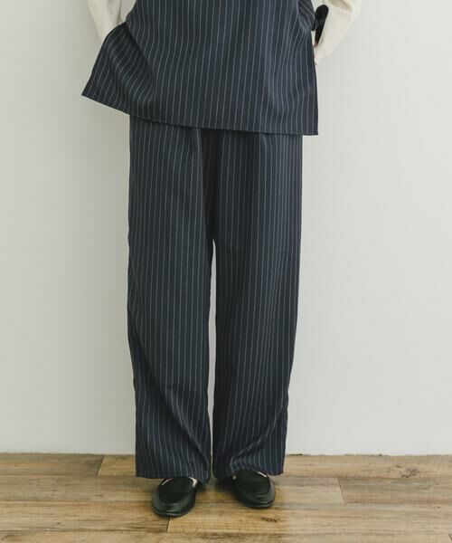 URBAN RESEARCH ITEMS / アーバンリサーチ アイテムズ セットアップ | ストライプキャミソール×イージーパンツセット | 詳細8