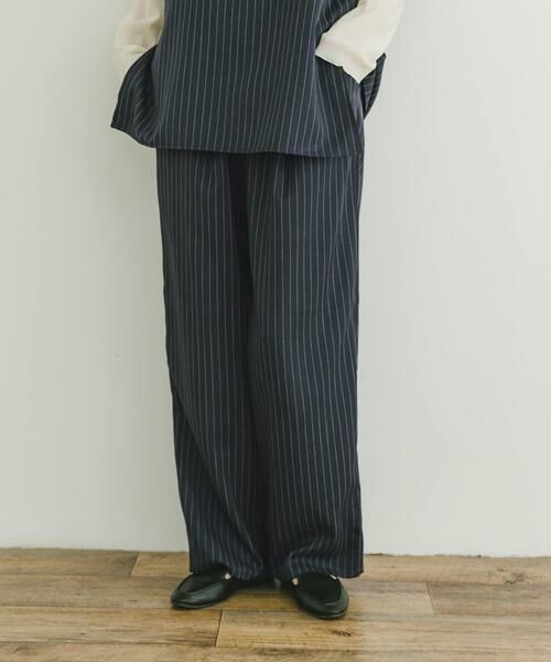 URBAN RESEARCH ITEMS / アーバンリサーチ アイテムズ セットアップ | ストライプキャミソール×イージーパンツセット | 詳細9