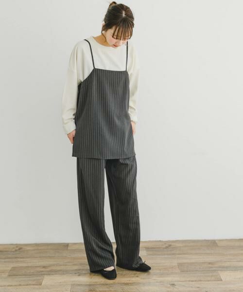 URBAN RESEARCH ITEMS / アーバンリサーチ アイテムズ セットアップ | ストライプキャミソール×イージーパンツセット | 詳細19