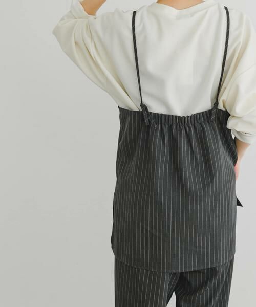 URBAN RESEARCH ITEMS / アーバンリサーチ アイテムズ セットアップ | ストライプキャミソール×イージーパンツセット | 詳細21