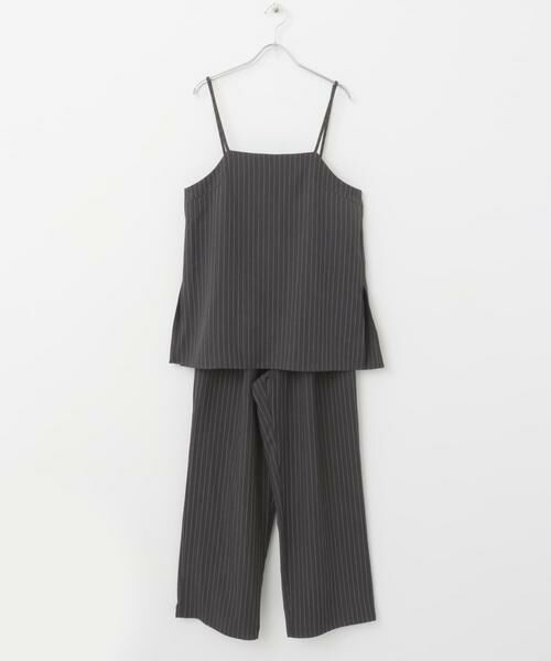 URBAN RESEARCH ITEMS / アーバンリサーチ アイテムズ セットアップ | ストライプキャミソール×イージーパンツセット | 詳細24