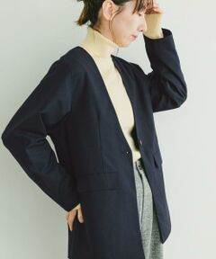 URBAN RESEARCH ITEMS / アーバンリサーチ アイテムズ ノーカラージャケット | ノーカラージャケット