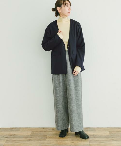 URBAN RESEARCH ITEMS / アーバンリサーチ アイテムズ ノーカラージャケット | ノーカラージャケット | 詳細5